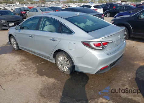 2017 Hyundai Sonata Hybrid Se из США, поврежденный, VIN KMHE24L1XHA056864